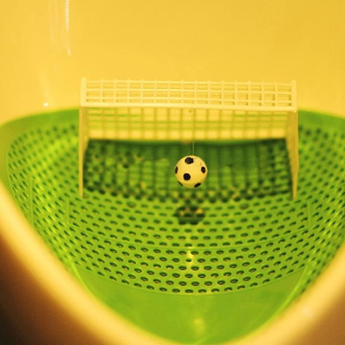 Urinal Screen Anti Odor Football Male Toilet Cleaner Splash Guards Soccer Goal Filter Mats Green 5PCS Urinal Screen Urinal mats Urinal Sieve Football Male Toilet Cleaner Soccer Goal Filter Mat Awezingly