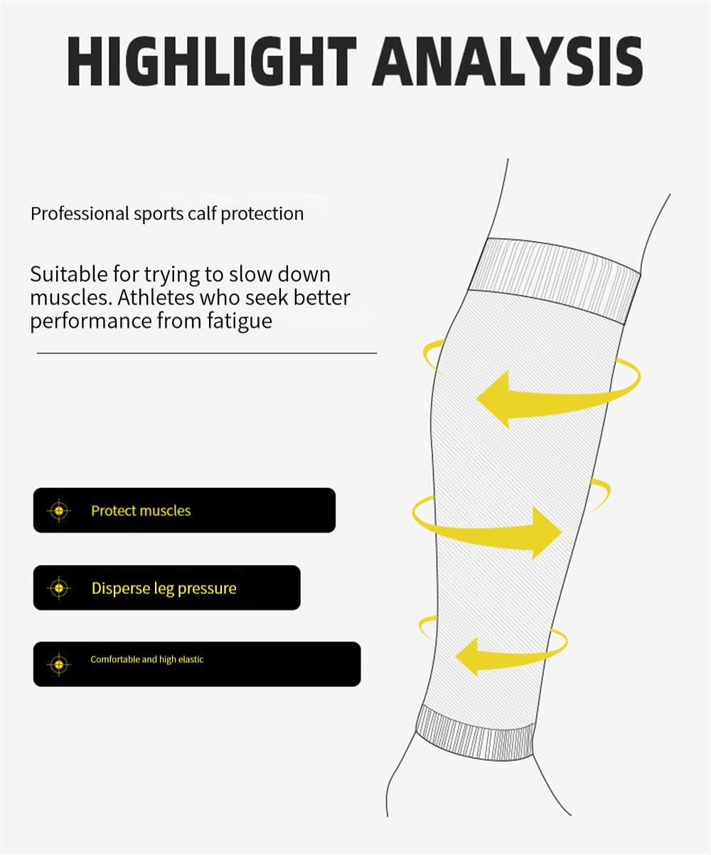 2 Pack Pro Soccer Leg Sleeves Socks/Compression for Calf - over the calf,ootball, baseball, basketball,rugby Unique