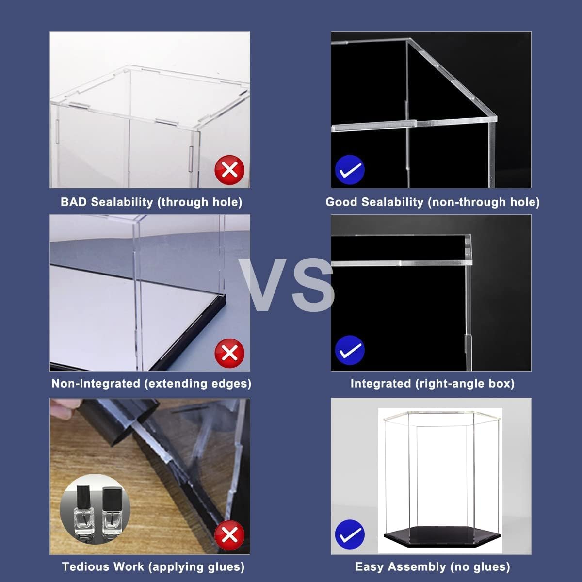 Basketball Display Case,Soccer Ball case, Acrylic Collectible Case, Soccer and Volleyball Collection Sports Souvenir Box (13.4 in X 11.8 13.4 in) Unique