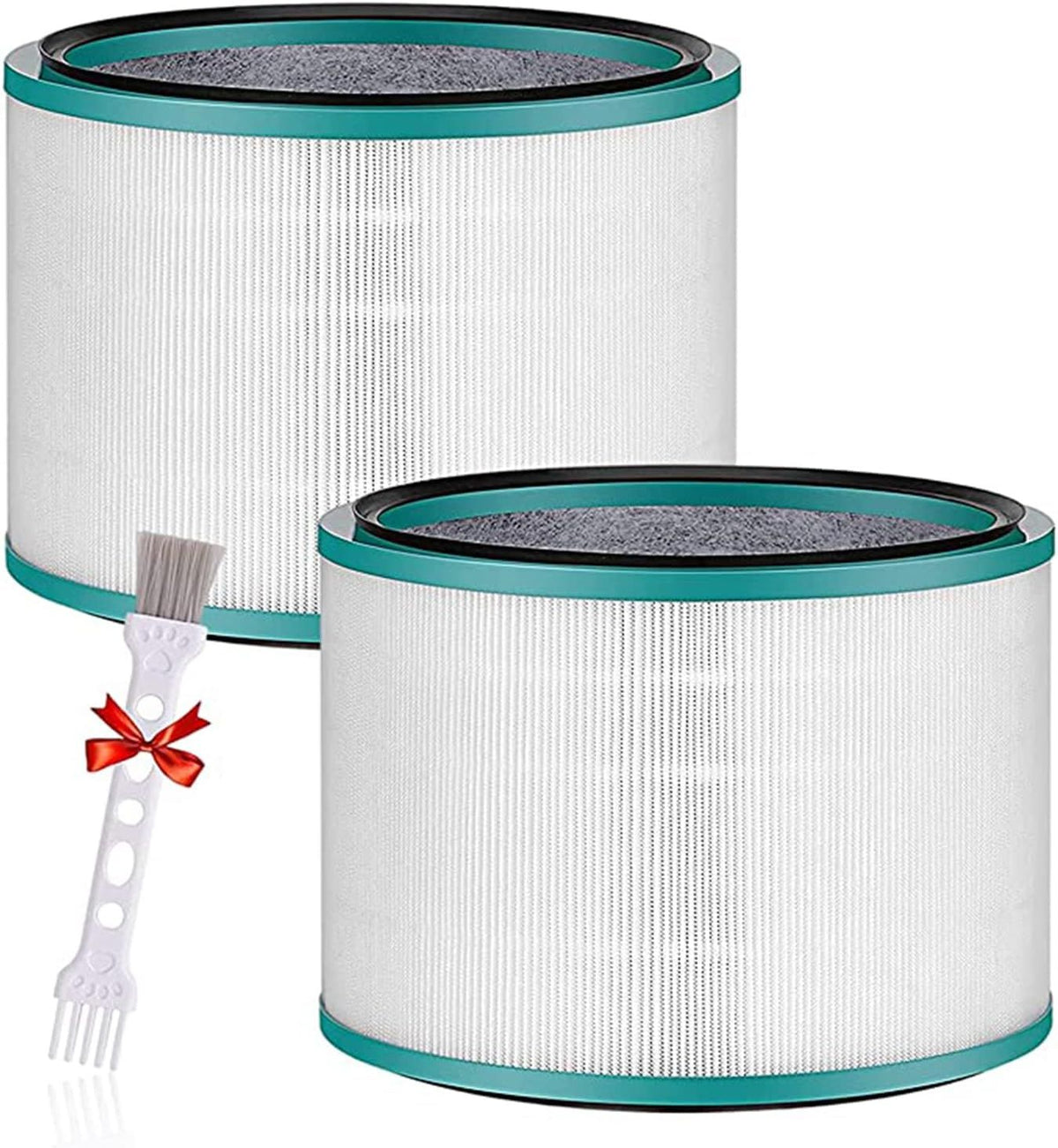 2 Pack Air Puriier ilter Replacements or Dyson HP01, HP02, DP01 Desk Puriiers - Compatible with Part # 968125-03 Awezingly