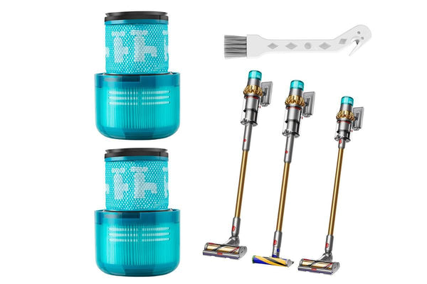 3Pack Vacuum Filters Replacement Parts Compatible with Dyson V15 Detect Vacuum Awezingly