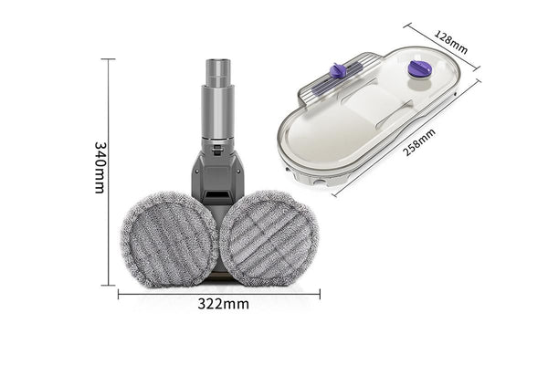 Electric Mop Head Attachment for Dyson V6 V7 V8 V10 V11 -Compatible with the Dyson V6 Awezingly