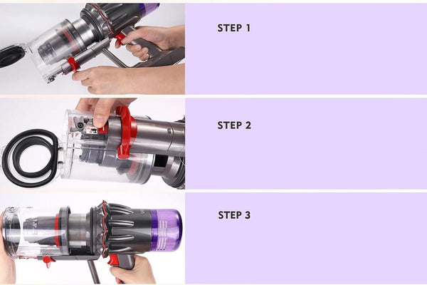 Dust Bin Replacement Compatible With Dyson V12 SlimV10 Vacuum Cleaner Awezingly