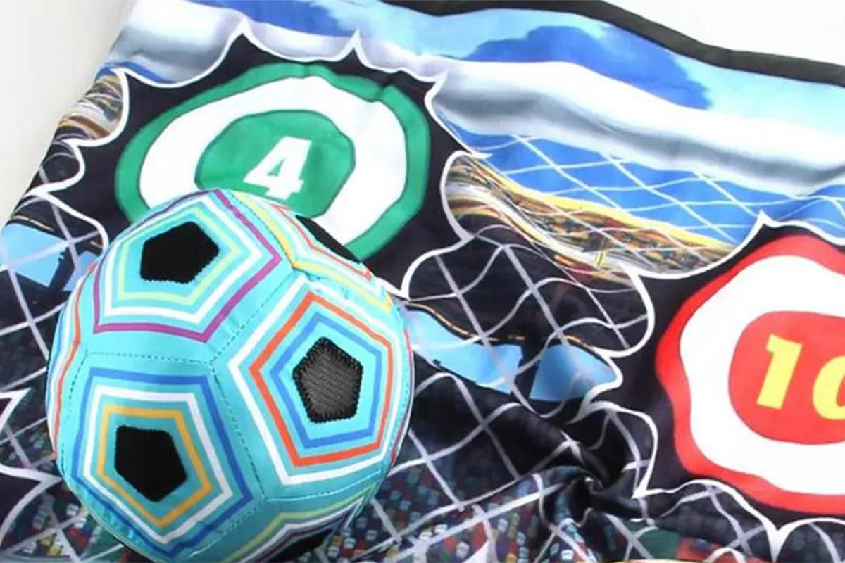 Indoor Soccer Throwing Training Game Goalkeeper Target Set Unique