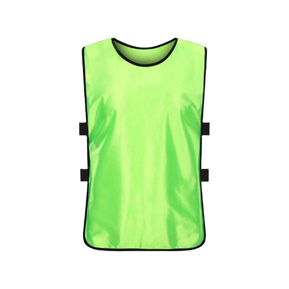 4Pcs Scrimmage Training Vest Team Sports Games Practice Jersey Green Unique