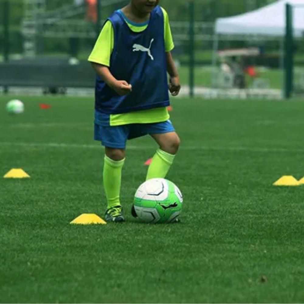 50Pcs Soccer Cones with Storage Bags and Brackets Sports Training Marker Discs Unique