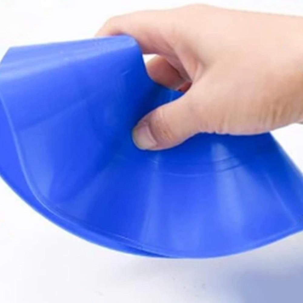 50Pcs Soccer Cones with Storage Bags and Brackets Sports Training Marker Discs Unique