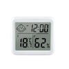 Digital Hygrometer Thermometer,Indoor Thermometer with High Accuracy, Temperature and Humidity Meter with Clock,Indoor Humidity