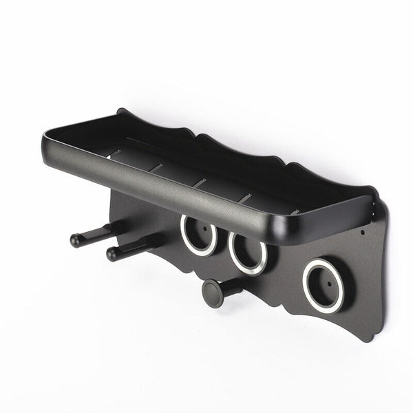 Magnetic Wall Mount Hair Dryer Holder for Dyson - Black Metal Awezingly
