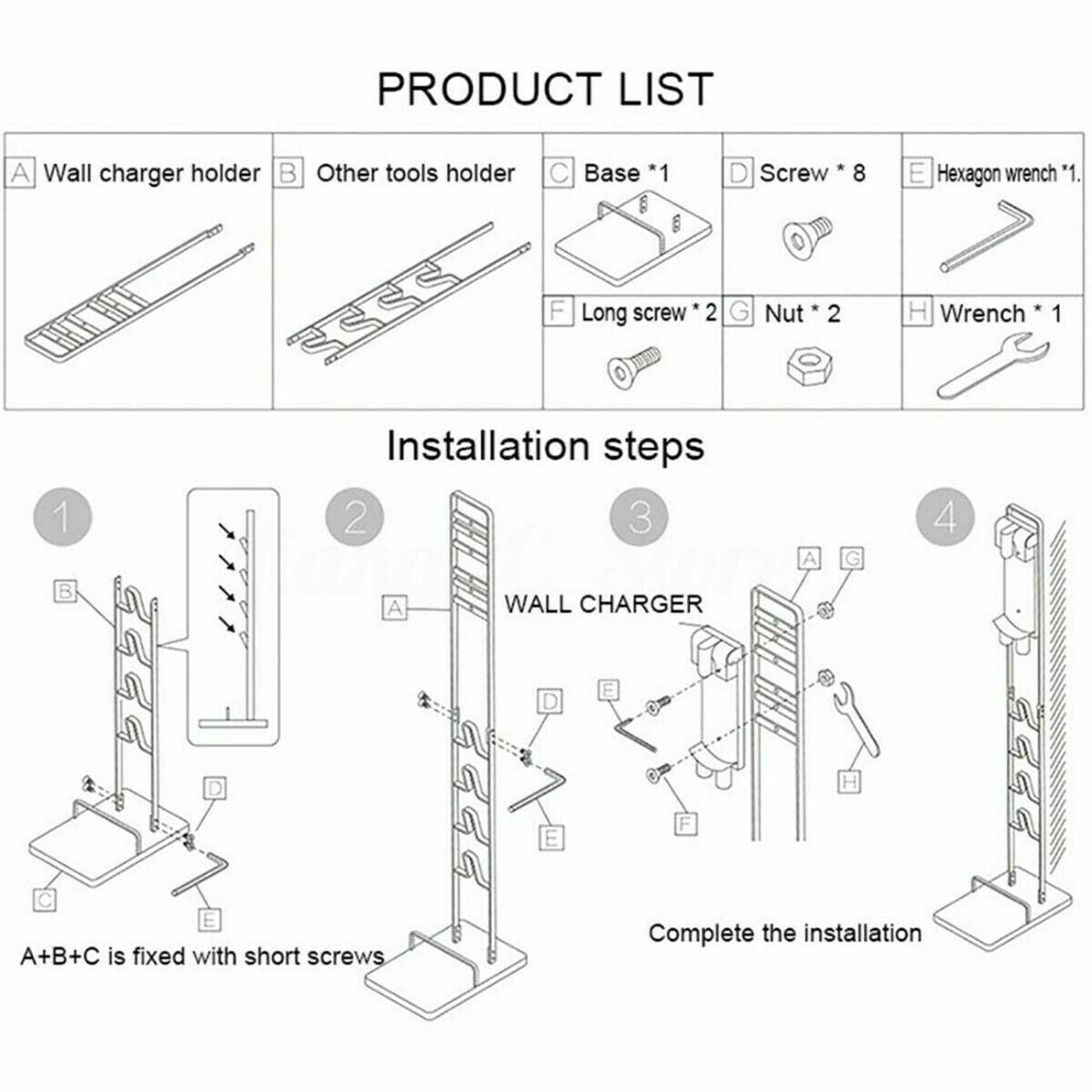 Freestanding Cordless Vacuum Cleaner Stand Rack Holder For Dyson V6 7 V8 V10 V11 Awezingly