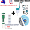 7 in 1 PH Meter Water Quality Monitor Tester Pen and one Bestway Surface Skimmer