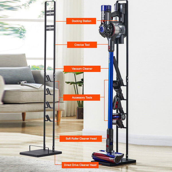 Vacuum Cleaner Rack Holder Freestanding holder for Dyson Stand V6 V7 V8 V10 V11 Awezingly
