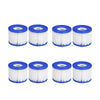 8PCS Replacement Bestway VI Filter Cartridge Inflatable Lay-Z-Spa Filters 58323