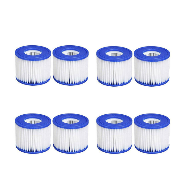 8PCS Replacement Bestway VI Filter Cartridge Inflatable Lay-Z-Spa Filters 58323 Awezingly