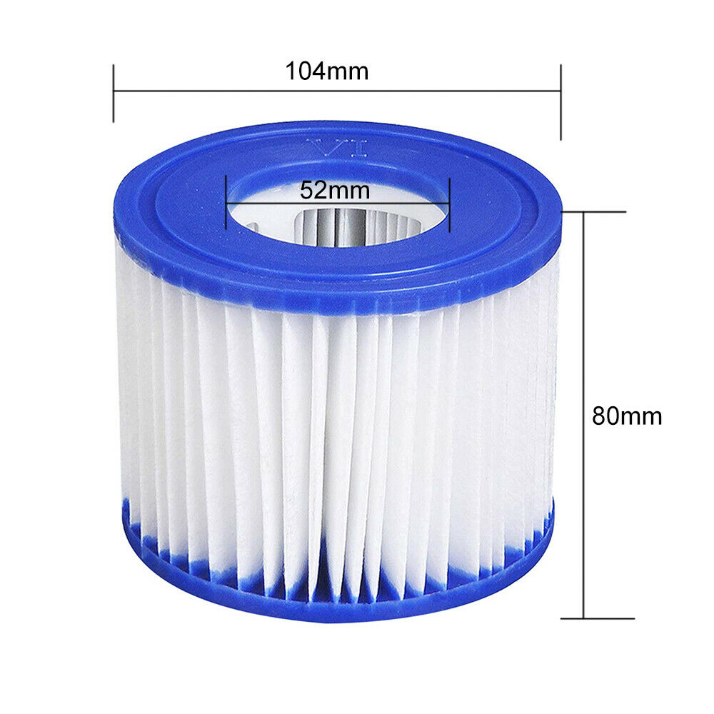 8PCS Replacement Bestway VI Filter Cartridge Inflatable Lay-Z-Spa Filters 58323 Awezingly