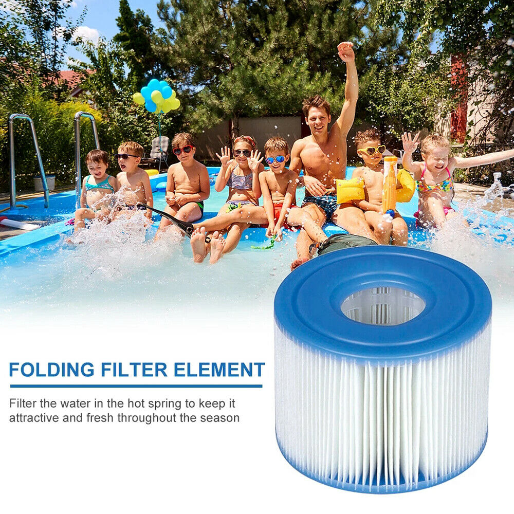 8PCS Replacement Bestway VI Filter Cartridge Inflatable Lay-Z-Spa Filters 58323 Awezingly