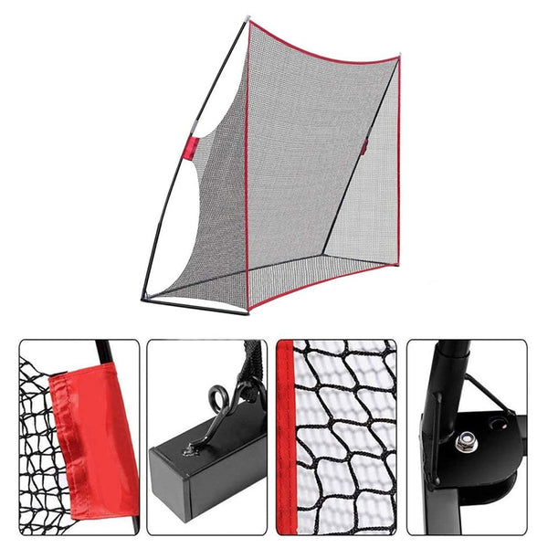 3M Huge Golf Practice Net Portable Hitting Swing Training Net Outdoor +Carry Bag Does Not Apply