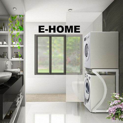 ORIGINAL Dryer Stand Maxi: Portable Dryer Rack Heavy Duty Steel Capacity white for Washer/Dryer/Mini Fridge Awezingly