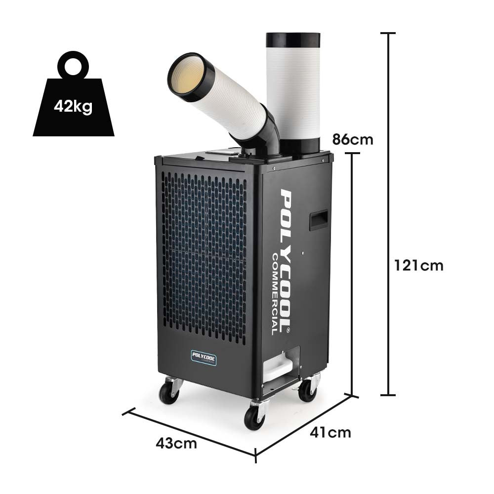 POLYCOOL 2.7kW Portable Industrial Spot Cooler Polycool