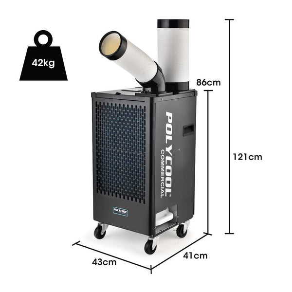 POLYCOOL 2.7kW Portable Industrial Spot Cooler Polycool