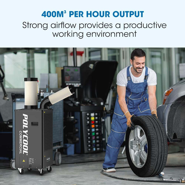 POLYCOOL 2.7kW Portable Industrial Spot Cooler Polycool