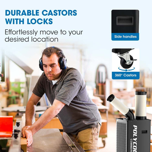 POLYCOOL 2.7kW Portable Industrial Spot Cooler Polycool