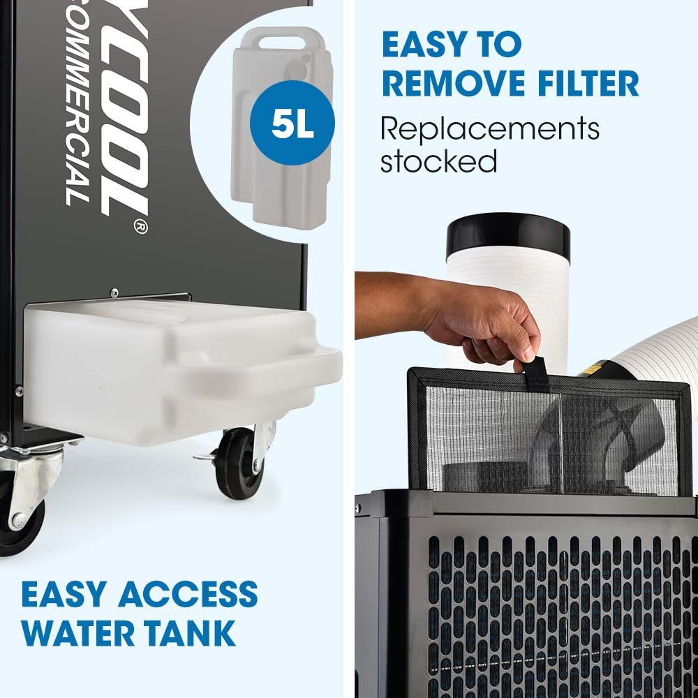 POLYCOOL 2.7kW Portable Industrial Spot Cooler Polycool