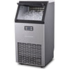 POLYCOOL Commercial Ice Maker Machine, up to 60kg/24hr, Timer & Self Cleaning Programs