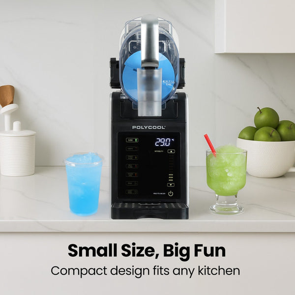 POLYCOOL 3L Slushie Frozen Drink Maker, Home Slush Machine, Fast Chilling, Easy Digital Controls Polycool