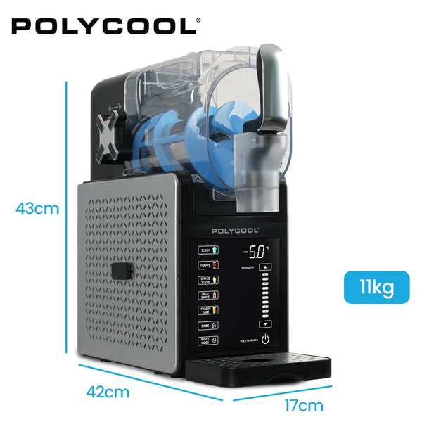 POLYCOOL 3L Slushie Frozen Drink Maker, Home Slush Machine, Fast Chilling, Easy Digital Controls Polycool
