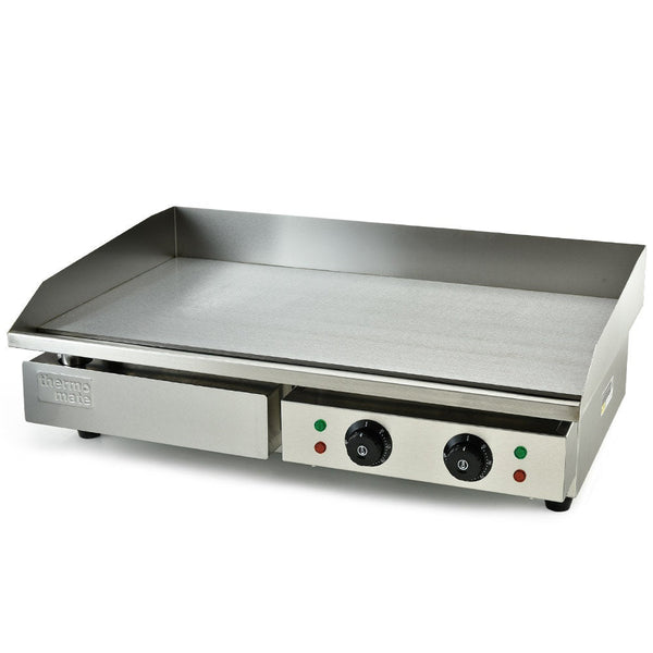 THERMOMATE Commercial Electric Griddle TH-G05, 4400W 73x37cm Flat Cooking Surface Thermomate