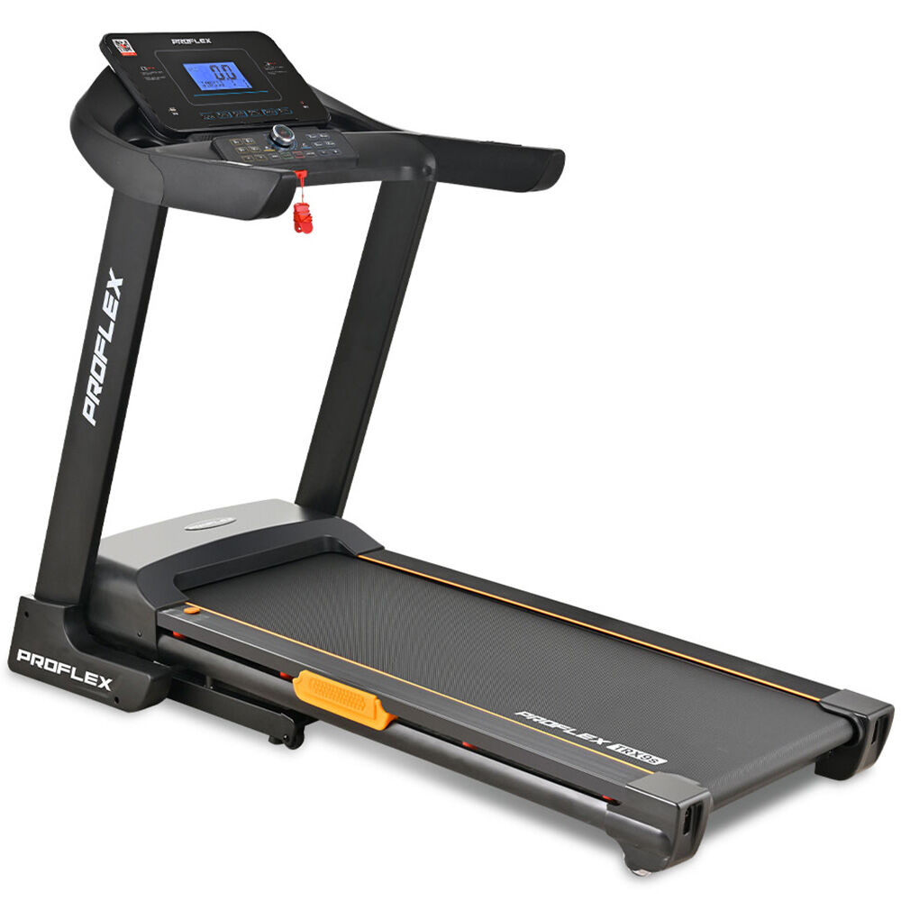 Proflex TRX9s Electric Treadmill, Large Size, 450mm Belt, 10-inch display, Foldable, Suspension, Auto Incline, WiFi, Bluetooth, Pulse Sensors Awezingly