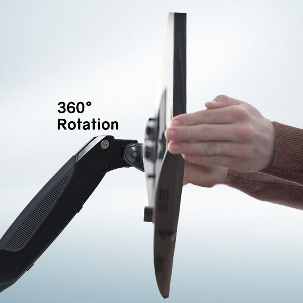 FORTIA Triple Computer Monitor Mount Stand for Desk with 3 Adjustable Arm Holder for 15 to 32 inch Displays Fortia