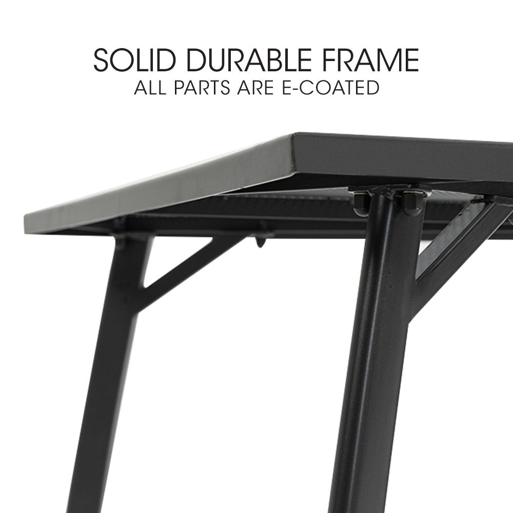 FORTIA 150x90cm Outdoor Dining Table, Rectangular, Furniture for Outside with E-coating Fortia