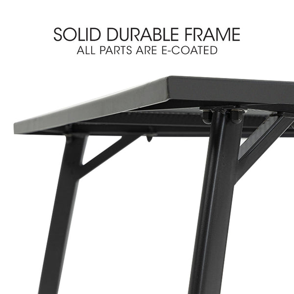 FORTIA 150x90cm Outdoor Dining Table, Rectangular, Furniture for Outside with E-coating Fortia