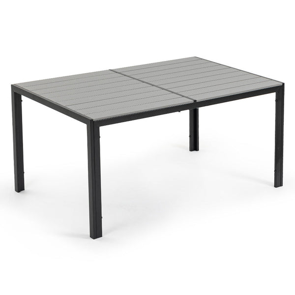 FORTIA 150x90cm Outdoor Dining Table, Rectangular, Furniture for Outside Fortia