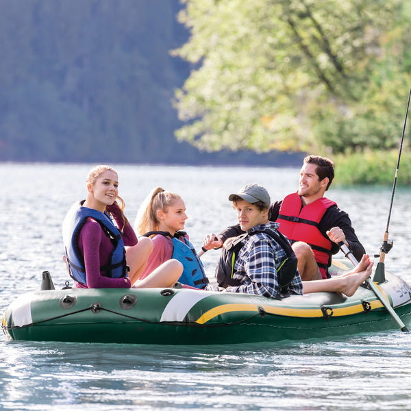 Intex Seahawk 4 Inflatable Boat Set - 4 Person Does Not Apply