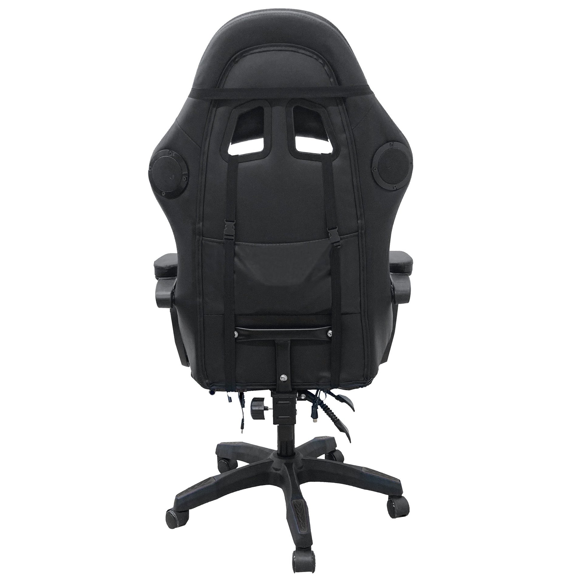 Intex Spire Onyx Led Massage Gaming Chair - Black Does Not Apply
