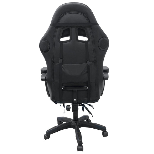 Intex Spire Onyx Led Massage Gaming Chair - Black Does Not Apply