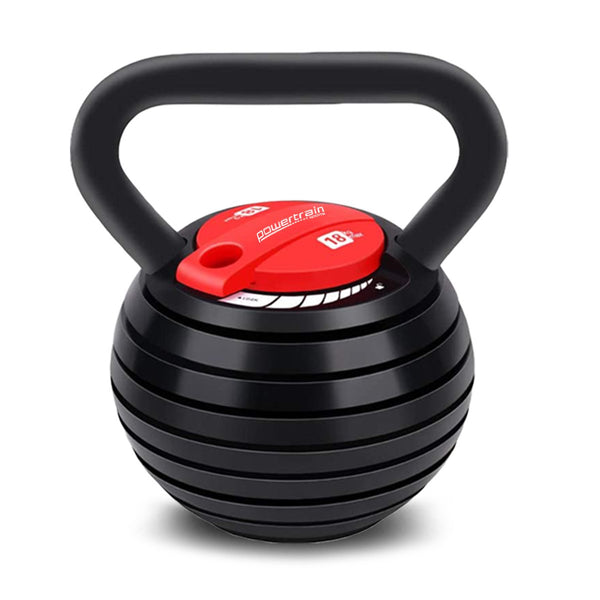 Powertrain Adjustable Kettle Bell Weights Dumbbell 18kg Powertrain