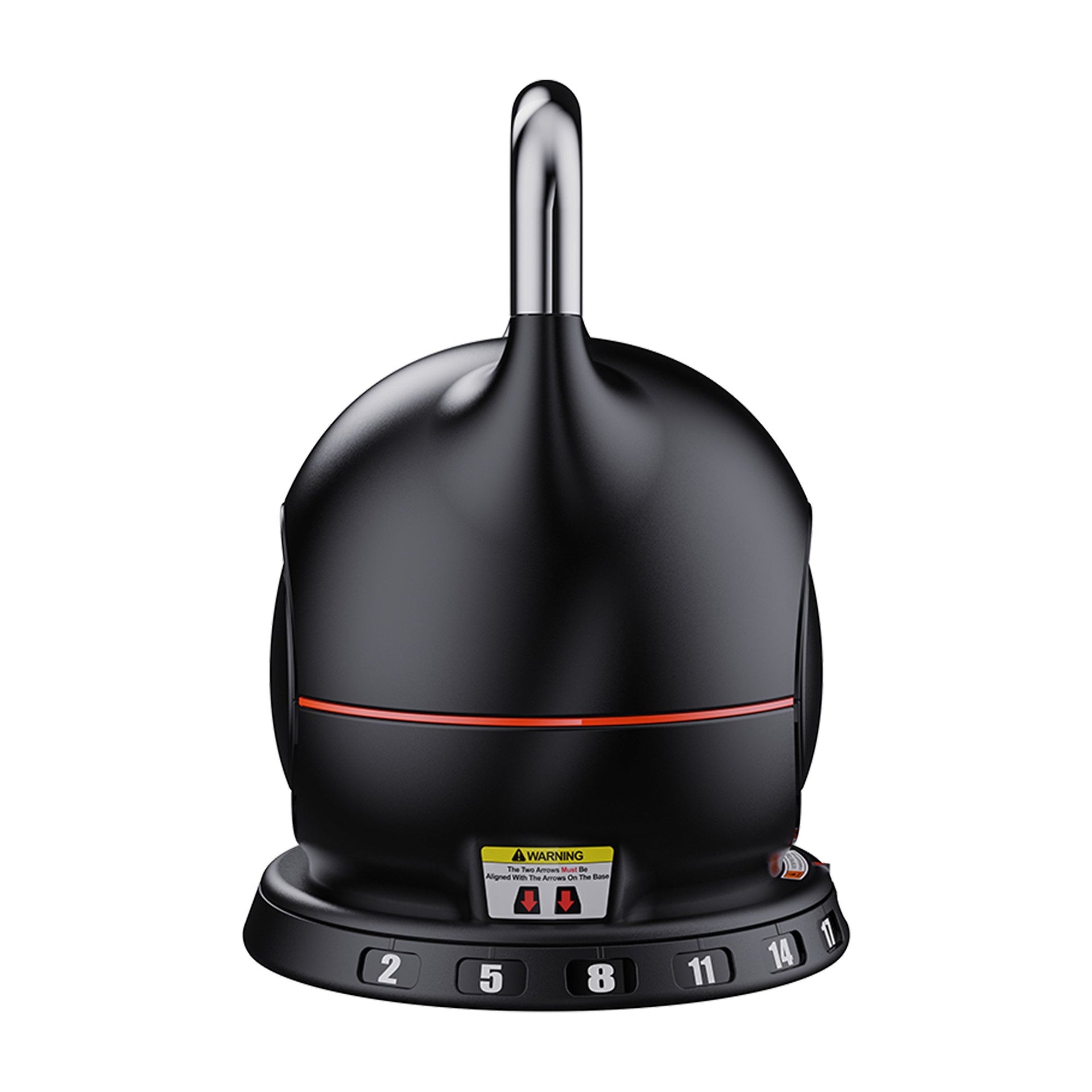 Powertrain Adjustable Kettlebell 20kg 7 in 1 Weight Selection Set w/Quick One Hand Adjustment Secure Locking System Awezingly