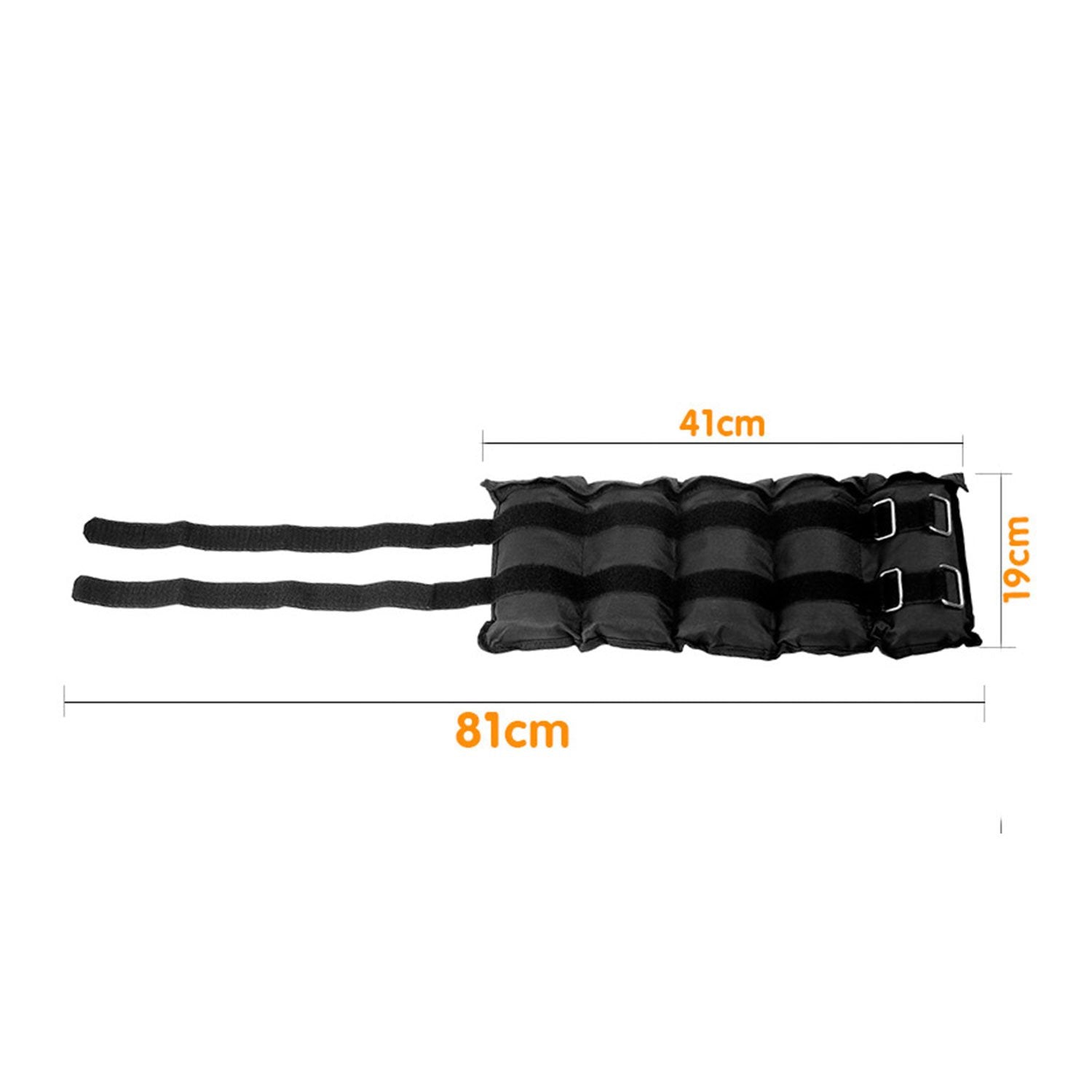 Powertrain Sports Heavy Duty Adjustable Ankle Weights 5 Kg 2 Pieces Awezingly