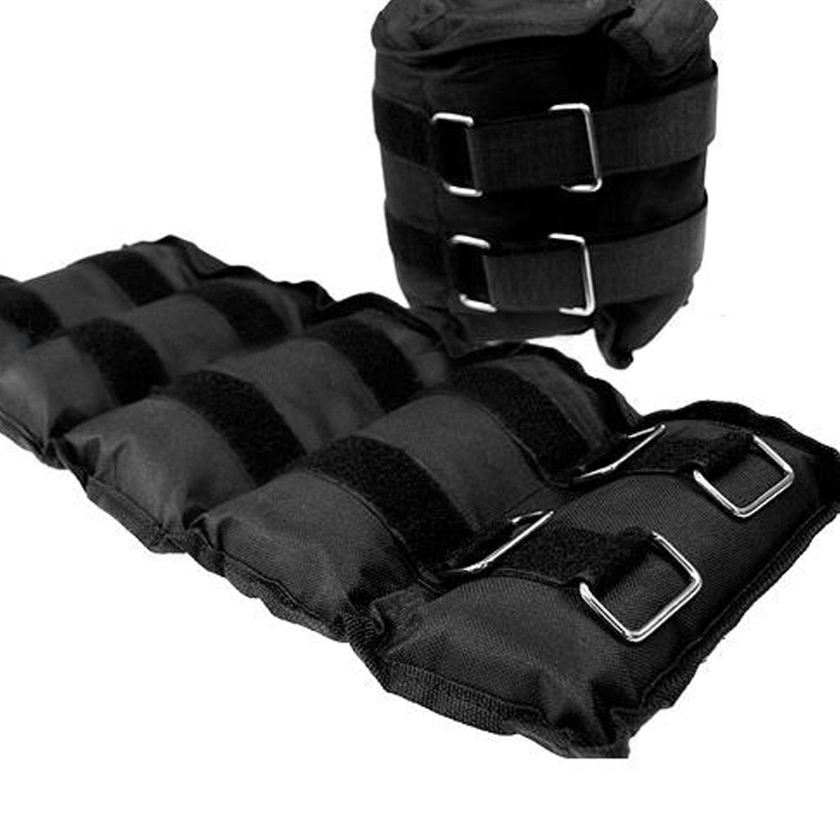 Powertrain Sports Heavy Duty Adjustable Ankle Weights 5 Kg 2 Pieces Awezingly