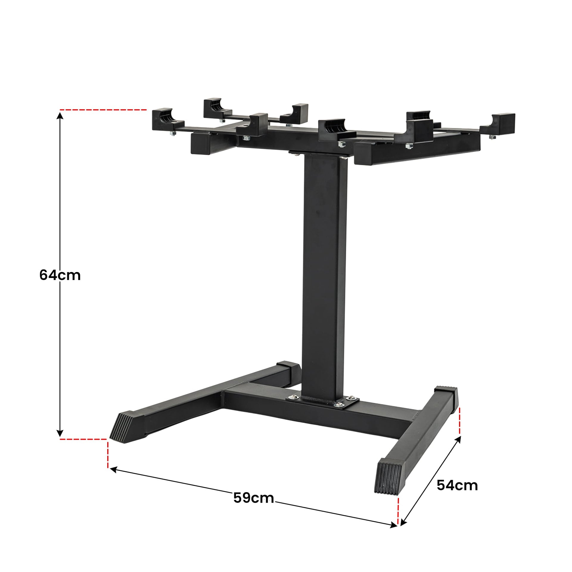 Powertrain 150Kg Adjustable Eon Dumbbell Stand Awezingly