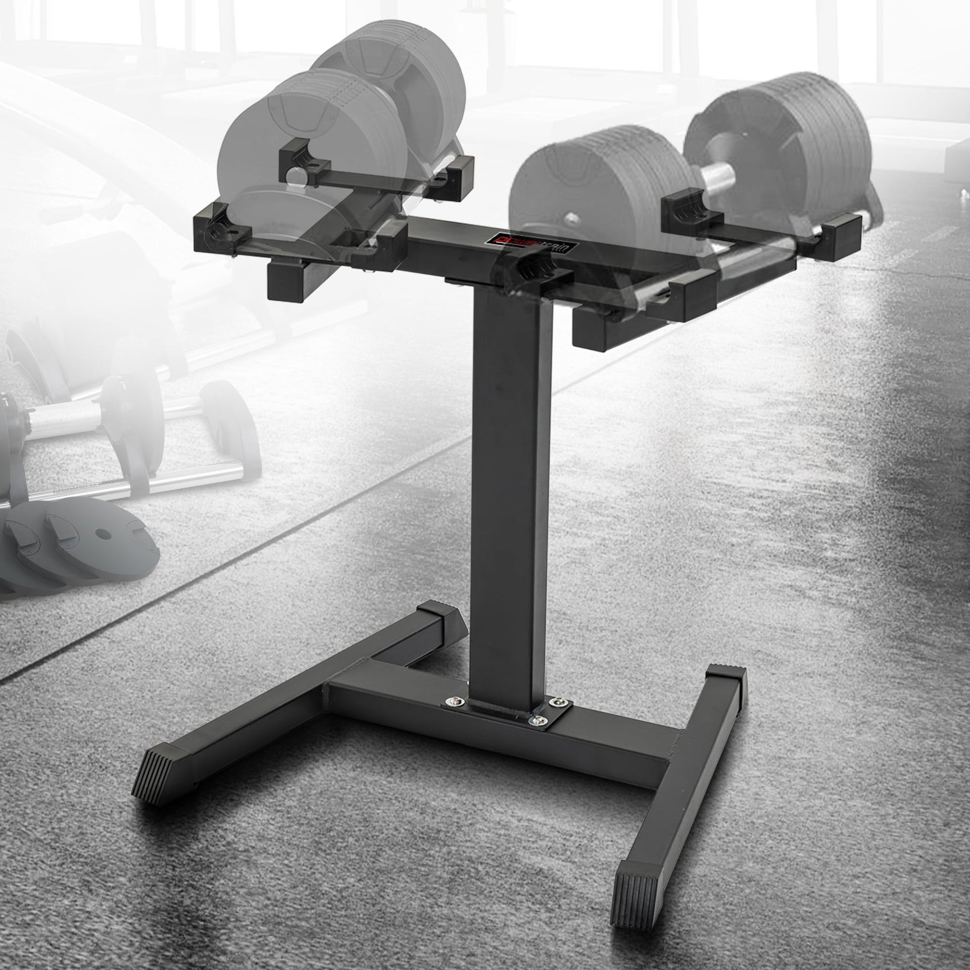 Powertrain 150Kg Adjustable Eon Dumbbell Stand Awezingly