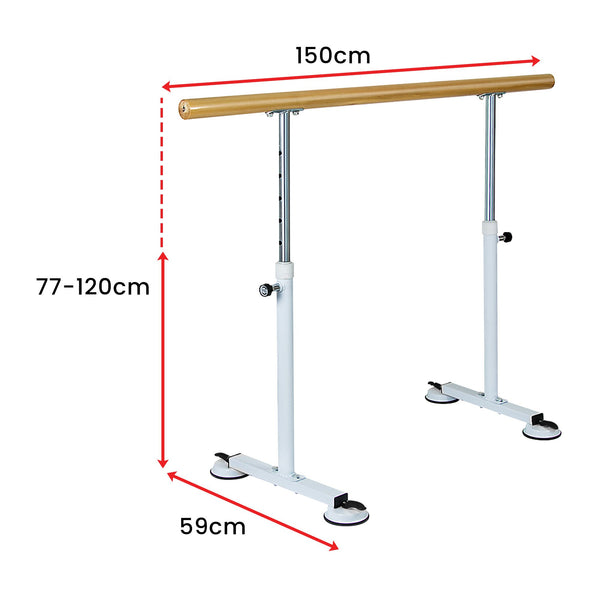 Powertrain Freestanding Ballet Barre - 1.5m Powertrain