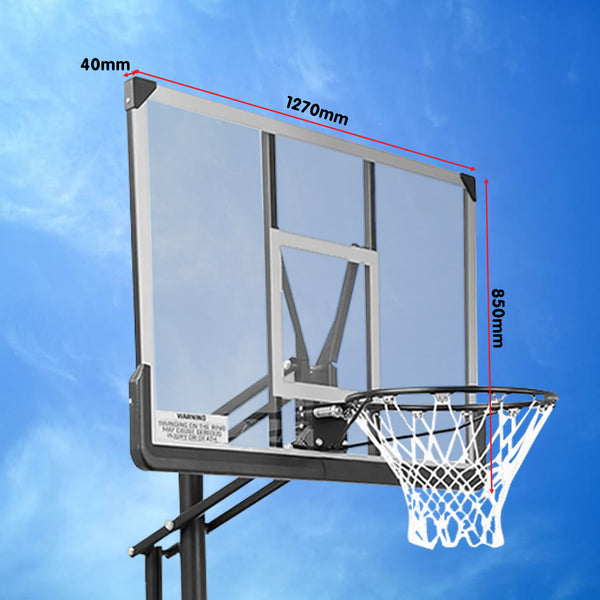 Kahuna Height-Adjustable Basketball Portable Hoop for Kids and Adults Kahuna