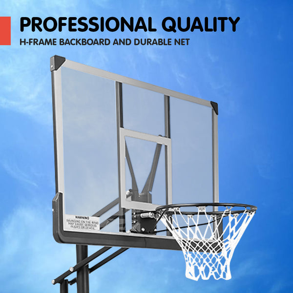 Kahuna Height-Adjustable Basketball Portable Hoop for Kids and Adults Kahuna