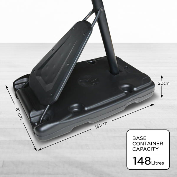 Kahuna Portable Basketball Hoop System 2.3 to 3.05m for Kids & Adults Kahuna