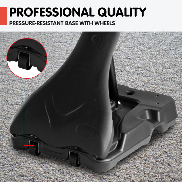 Kahuna Portable Basketball Ring Stand w/ Adjustable Height Ball Holder Kahuna